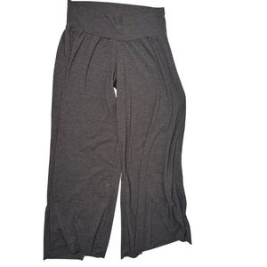 Xhilaration Womens XXL Charcoal Grey Wide Leg Lounge Pants Yoga Waistband